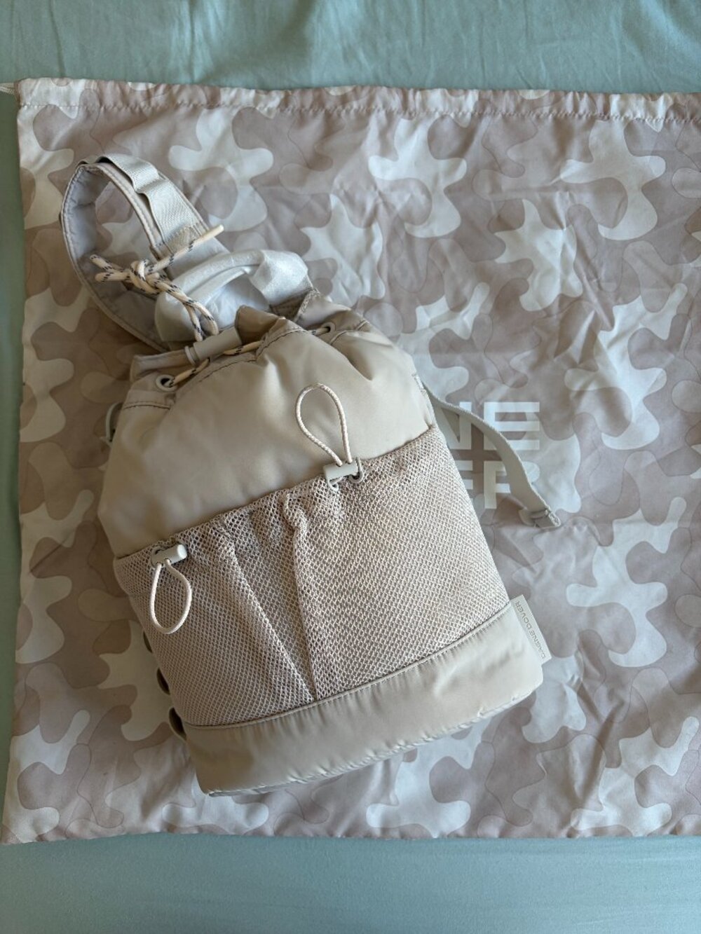 NWT Dagne Dover Nova Sling Bag (White)